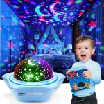 Veilleuse enfant, 6 films veilleuse bb, 15 couleurs 90 lumires projecteur ciel etoile, veilleuse enfant ...