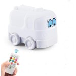 Veilleuse enfant chambre lampe veilleuse bb multicolore rechargeable led veilleuse 9 couleurs veilleuse ...