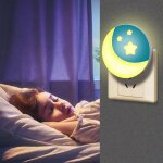 Veilleuse enfant prise electrique avec capteur cr�pusculaire petite lampe murale led coranique pour chambre ...