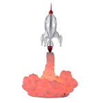 Veilleuse imprime en 3d en forme de fuse, rechargeable par usb, luminaire dcoratif d'intrieur, idal ...