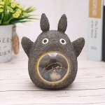 Veilleuse a led en rsine pour enfants, jouet de studio ghibli en spirale, modle de figurines totoro, ...