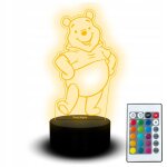 Veilleuse led statuette gravure 3d pour enfants conte de fes nom winnie l'ourson