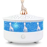 Veilleuse - projecteur d'etoiles sophie la girafe 14 cm - musical - dtection des pleurs - rechargeable ...