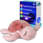 Veilleuse projecteur ocan avec 2 bruits blancs et 2 sons apaisants rglages rglables capteur de cri ...