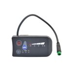 V�lo electrique led march� s810 instrument etanche et non etanche compteur de code de vitesse de v�lo ...