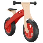 Vélo d'équilibre pour enfants avec pneus pneumatiques rouge Vélo d'équilibre pour enfants avec pneus pneumatiques rouge
