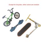 Modle de vlo pliant en alliage, jouet de voiture pliable, planche de vitalit