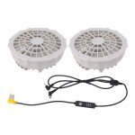 Ventilateur de gilet de refroidissement portable 5v, ventilateur usb pour vtements climatiss, ventilateur ...
