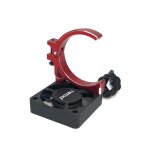 Ventilateur de refroidissement de voiture avec support rouge, moteur sans balais, t�l�commande 4010, ...