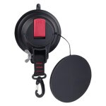 Ventouse ancre robuste, ventouse sous vide plaque ancre camping crochet de fixation amovible pour auvent ...