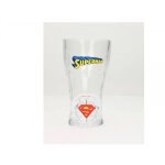 Verre dc universe - superman logo rotatif