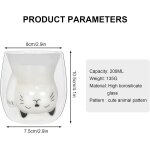 Verres a expresso a double paroi, tasse a cafe, tasses a thé en forme d'chat mignon de 250 ml, verres ... Verres a expresso a double paroi, tasse a cafe, tasses a thé en forme d'chat mignon de 250 ml, verres ...