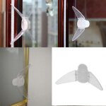 Verrou de scurit pour bbs, verrouillage papillon transparent, pour portes coulissantes, pour armoire, ...