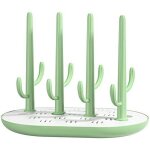 (vert)s�choir pour biberons de b�b� biberons cactus egouttoir design s�choir pour bouteilles et accessoires, ...