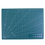 Vert - tapis de dcoupe pour lignes de grille a4, tapis d'auto - gurison, carte artisanale, tissu, cuir, ...