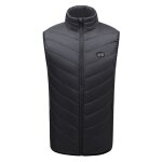 Veste chauffante usb electrique pour homme et femme, 11 zones, manteau chaud, vtements thermiques en ...