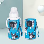 Veste chauffante usb a rgulation a trois vitesses pour biberon, sac isol de temprature portable pour ...