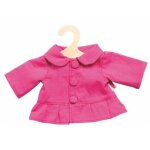 Veste rose pour poupon 28 - 33 cm - vetement poupee (ref. h45)