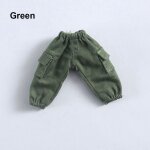 Vtements et accessoires pour poupe, salopette, pantalon, shorts, jeans longs pour 1 / 12 bjd, 5 couleurs, ...