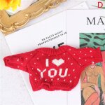 V�tements pour animal en peluche, 30cm, 1 pi�ce, jouet pour chien canard, costume, jupe, salopette, accessoire ...