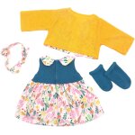 Vtements pour bb - 36  43 cm - accessoires avec serre - tte  manches longues - cadeau pour enfants ...