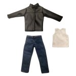 Vêtements manteau en cuir pour femmes, tenues pour figurines d'action ht de 12 pouces, accessoires de ... Vêtements manteau en cuir pour femmes, tenues pour figurines d'action ht de 12 pouces, accessoires de ...