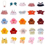 V�tements mignons pour poup�es de canard en peluche de 20 cm, accessoires pour jouets d'enfants, cadeaux ...