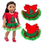 Vtements de nol pour garon et fille, chapeau de 18 pouces, accessoires de poupe, jouets pour enfants, ...