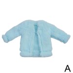 Vtements en peluche a manches longues, manteau en fourrure douce, hiver chaud dcontract, accessoires ...