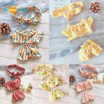 V�tements de poup�e 20cm, jupe a bretelles, ensemble de v�tements pour poup�e, t - shirt, jupe, costume, ...