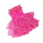 Vtements de poupe amricaine douce, jupe habille en tulle pour poupe amricaine de 18 pouces