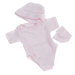 V�tements de poup�e pour b�b�s filles, rose 10 - 11 pouces, barboteuse, combinaison, chaussettes, ensemble ...