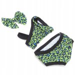 Vetements de poupe bb imprim lopard