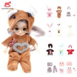 V�tements pour poup�e, chapeau, t - shirt, accessoires courts, jupe de costume, sweat a capuche, chaussures, ...