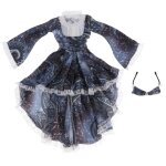 Vêtements de poupée pour filles, costume de demoiselle d'honneur, robe lolita gothique, echelle 1 / 3 ... Vêtements de poupée pour filles, costume de demoiselle d'honneur, robe lolita gothique, echelle 1 / 3 ...