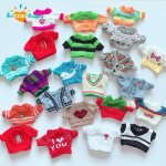 Vtements pour poupes idol 20cm, 1 pice, accessoires, vtements en peluche, pull, tenue pour poupes ...