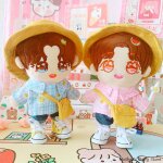 V�tements de poup�e kpop exo idol, 20cm, tenue de poup�e en peluche, chemise, pantalon, shorts, jouets ...