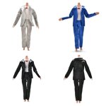 Vêtements de poupée faits a la main, accessoires pour poupée ken, costume de mariée avec chemise blanche ... Vêtements de poupée faits a la main, accessoires pour poupée ken, costume de mariée avec chemise blanche ...