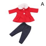 Vêtements de poupées pour nouveau - né, 18 pouces, maison, costume blanc, accessoires, poudre pour filles, ... Vêtements de poupées pour nouveau - né, 18 pouces, maison, costume blanc, accessoires, poudre pour filles, ...