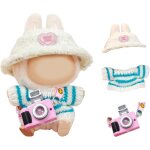 Vêtements pour poupée en peluche de 17 cm, ensemble de vêtements 3 pièces pour poupées de 17 cm, comprend ... Vêtements pour poupée en peluche de 17 cm, ensemble de vêtements 3 pièces pour poupées de 17 cm, comprend ...
