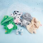 Vêtements de poupée, pyjamas pour 20cm, mignons, dinosaure, requin, thème animal, pantalons Vêtements de poupée, pyjamas pour 20cm, mignons, dinosaure, requin, thème animal, pantalons