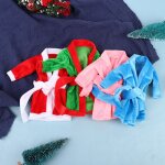 Vtements de poupe traditionnels de nol, 1 ensemble, peignoir, chemise de nuit, vtements du pre nol, ...