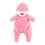 Mes vtements de poupons corolle bb30 pyjama rose + bonnet