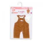 Mes v�tements de poupons corolle bb30 salopette velours & t - shirt bords de loire