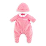 Mes vtements de poupons corolle bb36 pyjama rose + bonnet
