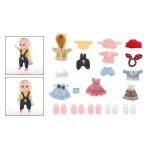 Vêtements / tenues décontractés pour poupée fille, ensemble de 5 pièces, chaussures en plastique, accessoires ... Vêtements / tenues décontractés pour poupée fille, ensemble de 5 pièces, chaussures en plastique, accessoires ...