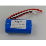 Vhbw 1x batterie remplacement pour revell 43965 pour drone (650mah, 7, 4v, li - ion) - vhbw