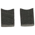 Vhbw 2x balais de charbon 3 x 3 x 3, 5 mm compatible avec tillig br 118, br 130, br 194, br 221, br 254, ...