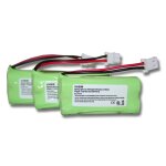 Vhbw 3x nimh batterie 800mah (2. 4v) pour votre babyphone ecoute - bb babytalker audioline baby care ...