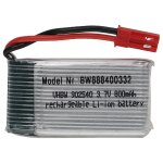 Vhbw batterie compatible avec bec connecteur pour mod�le rc par ex. voiture de course avion (800mah, ...